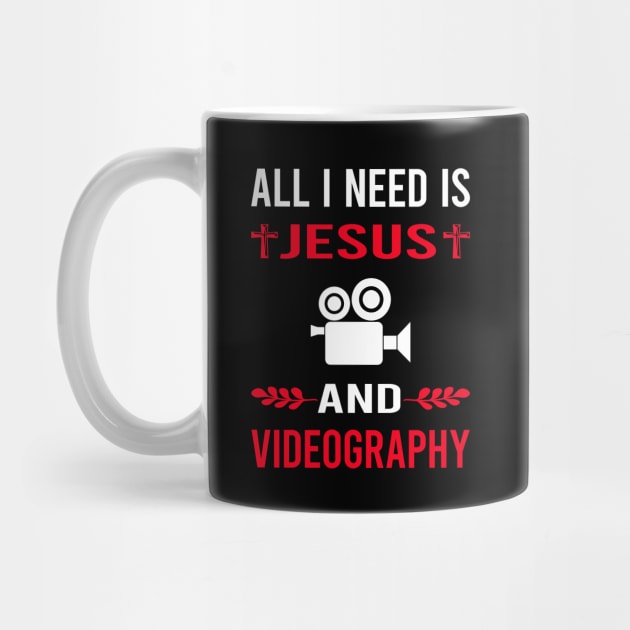 I Need Jesus And Videography Videographer by Good Day